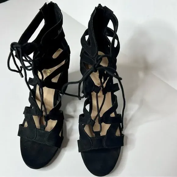 Madden Girl | Strappy Lace Up Block Heel - Picture 2 of 3